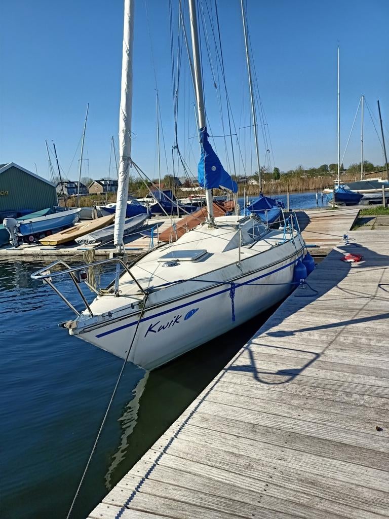 Jouet 26 FT Zeiljacht bouwjaar 1978 vaarklaar, Ophalen of Verzenden, Gebruikt, Polyester, Diesel