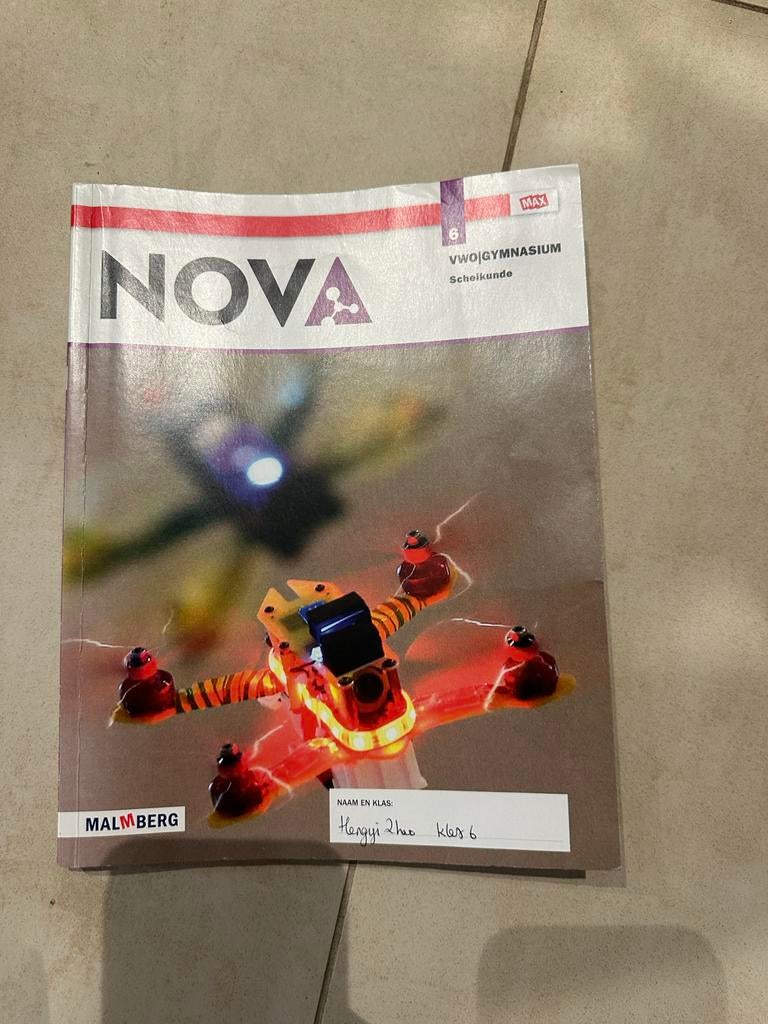 NOVA Scheikunde 6 VWO Gymnasium - Malmberg, Boeken, Schoolboeken, Ophalen of Verzenden, Gelezen, VWO, Scheikunde