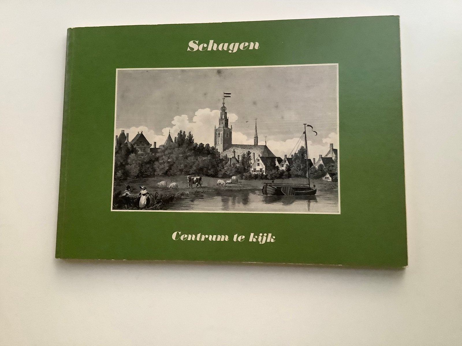 Schagen, Centrum te kijk. Uitgave 1977. Goede staat boek., Ophalen of Verzenden, Zo goed als nieuw
