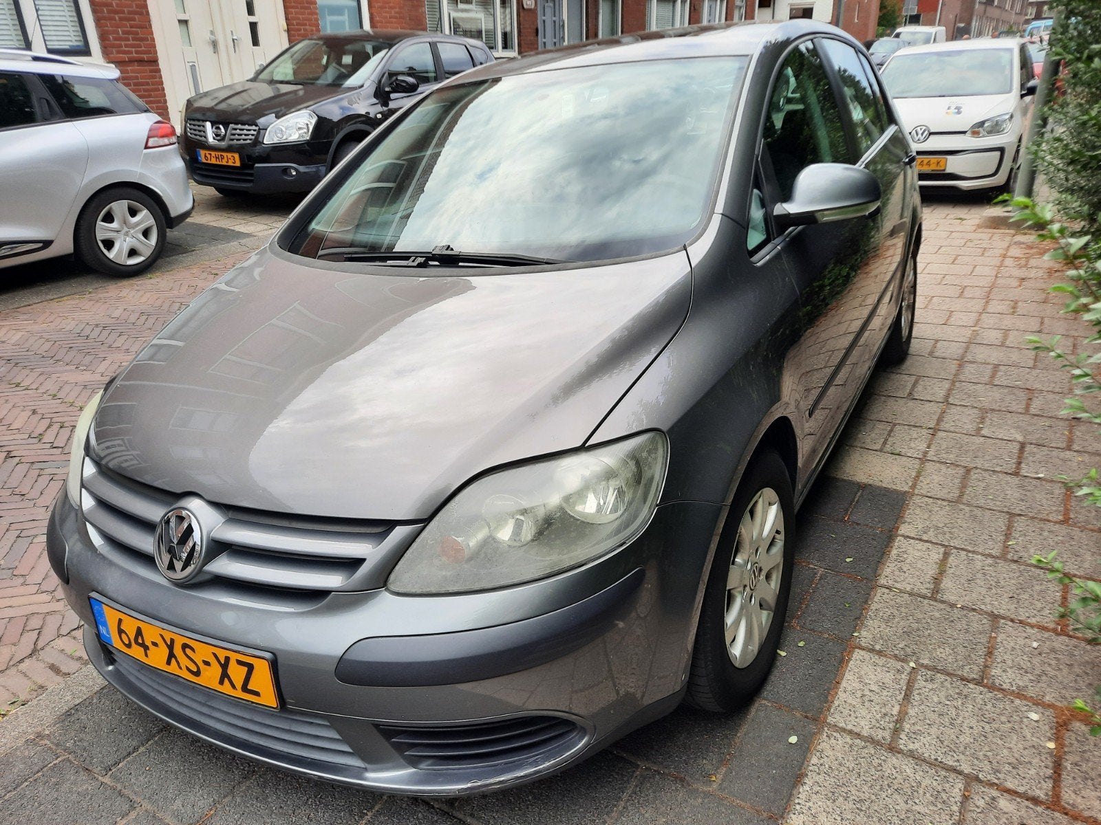 Volkswagen Golf Plus 1.4 TSI 103KW DSG 2007 Grijs, 730 kg, 4 cilinders, Leder en Stof, 75 €/maand
