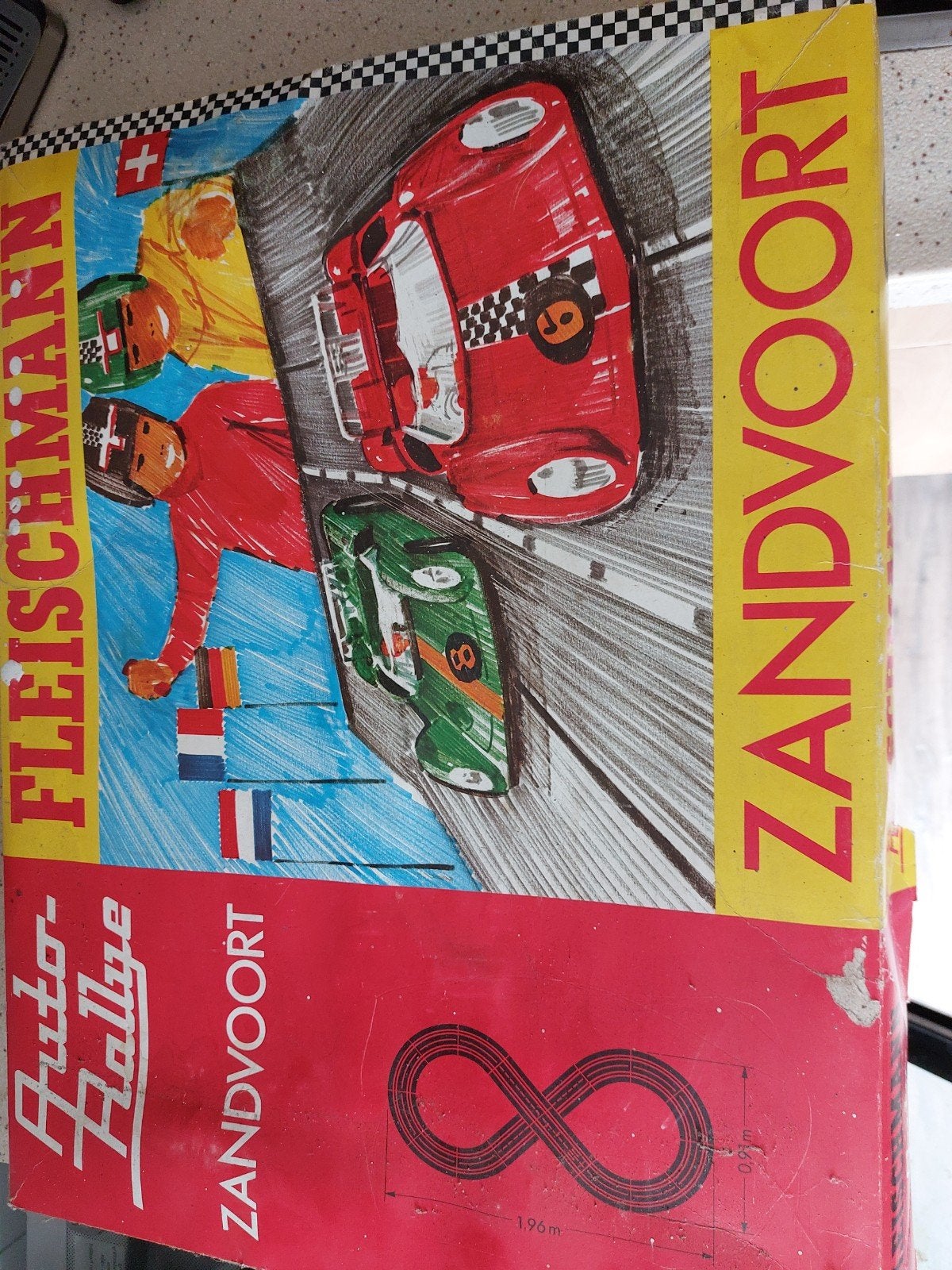Vintage Fleischmann racebaan., Kinderen en Baby's, Speelgoed | Racebanen, Ophalen, Gebruikt, Elektrisch, Fleischmann