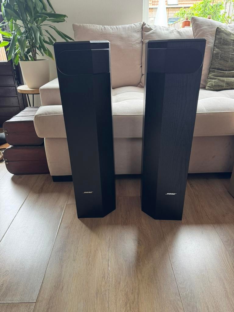 Bose 501 set zwarte speakers te koop, Audio, Tv en Foto, Luidsprekers, Ophalen, Gebruikt, 60 tot 120 watt, Bose
