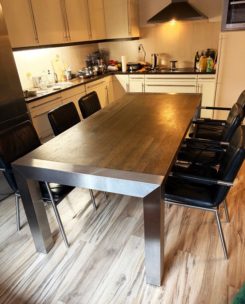 Complete meubelset voor de woonkamer en eetkamer, Huis en Inrichting, Ophalen, Zo goed als nieuw, 6 tot 8 stoelen