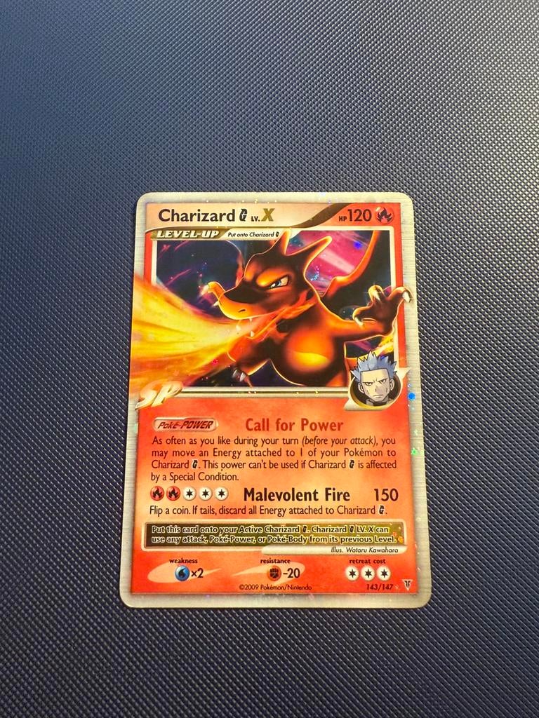 Charizard G Lv.X, Ophalen of Verzenden, Zo goed als nieuw