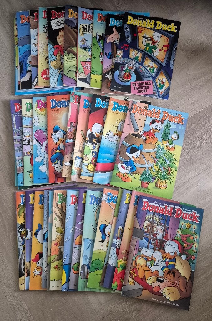 Donald Duck - jaargang 2020, Boeken, Complete serie of reeks, Donald Duck, Ophalen, Gelezen