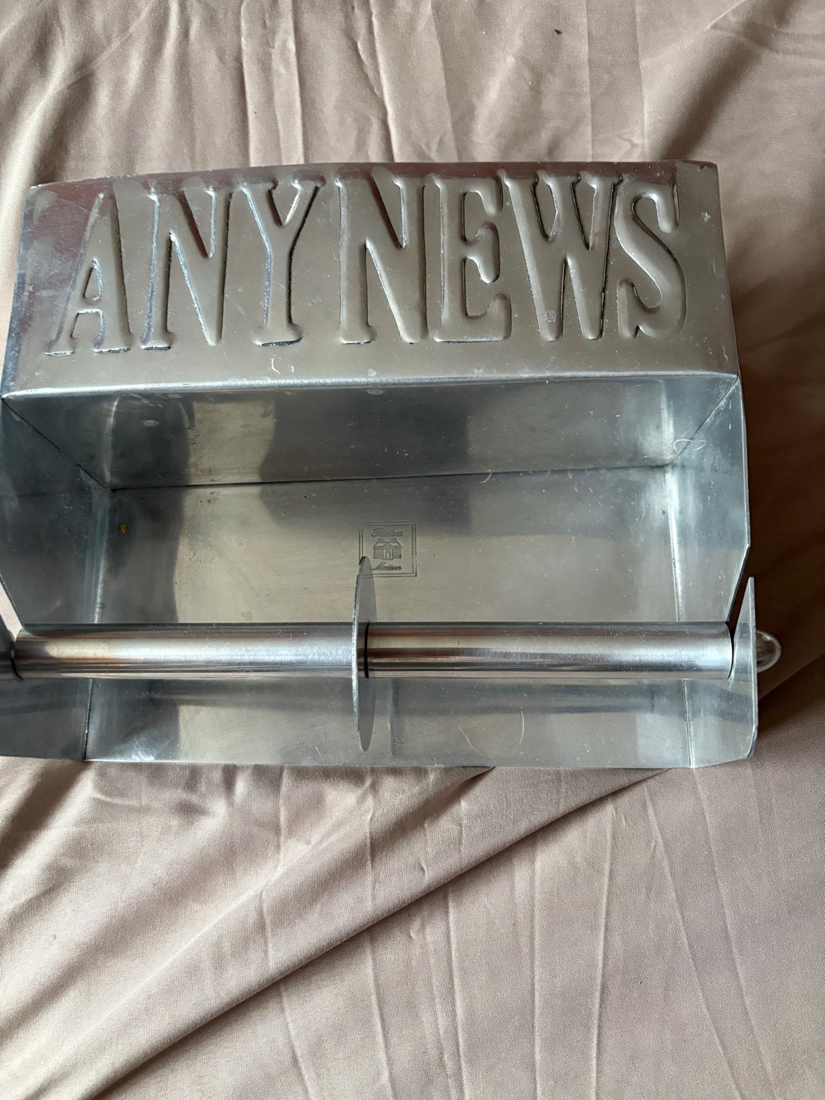 Rivièra maison Vintage "ANY NEWS" toiletrolhouder, Ophalen, Gebruikt