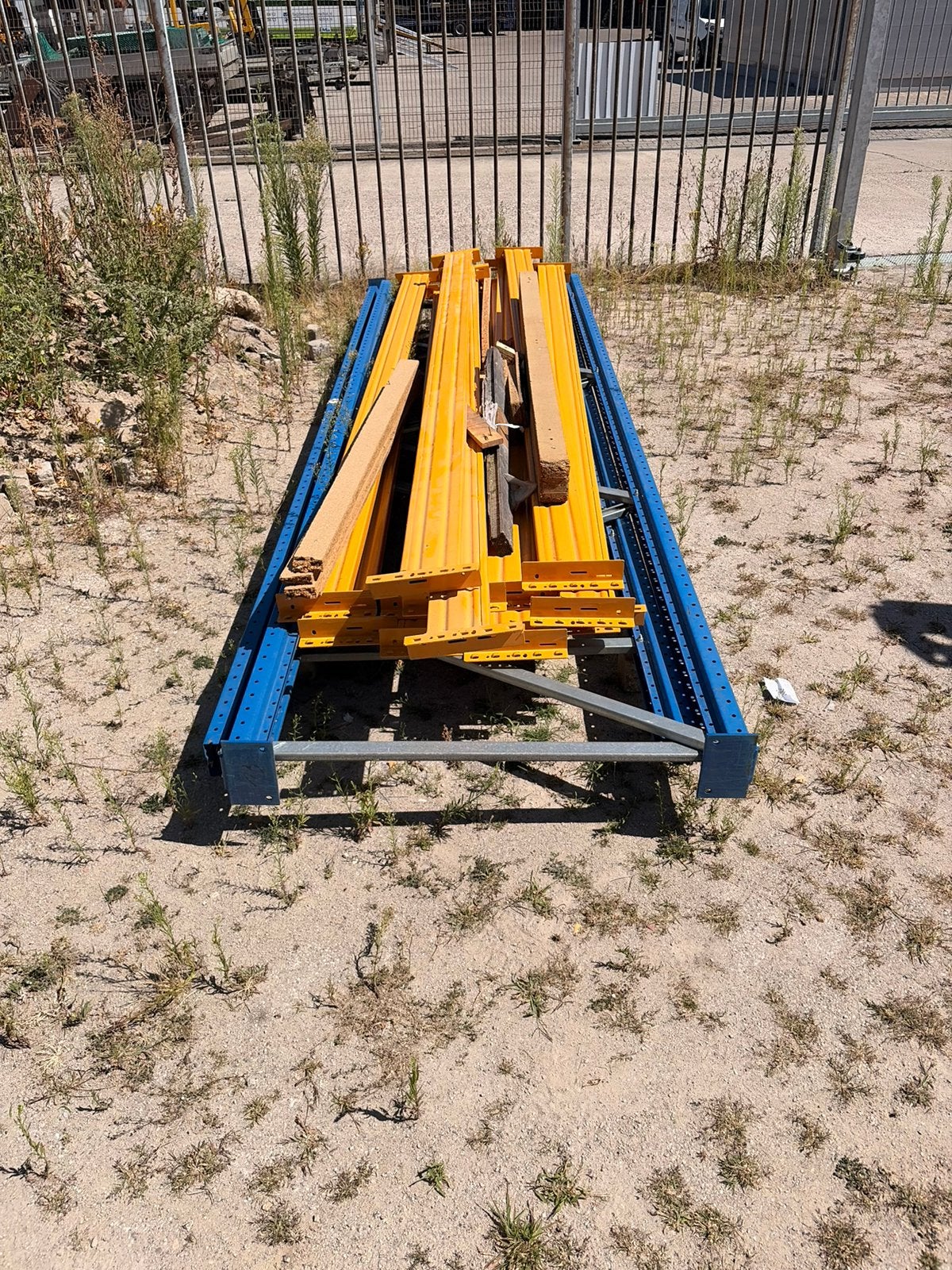 PALLET/ PLATEN stelling, Ophalen of Verzenden, Zo goed als nieuw