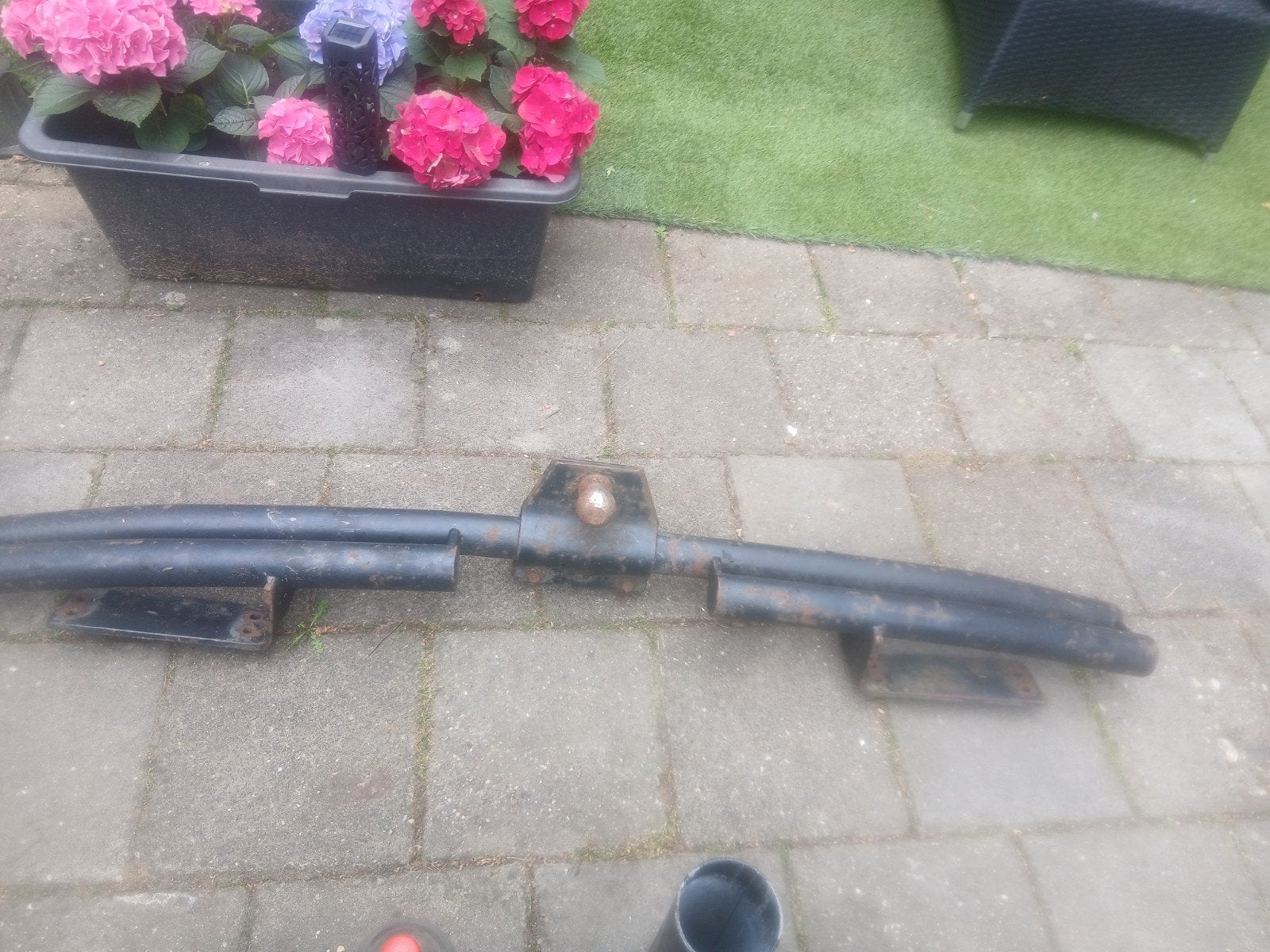 Jeep wrangler achter bumper met trekhaak, Ophalen
