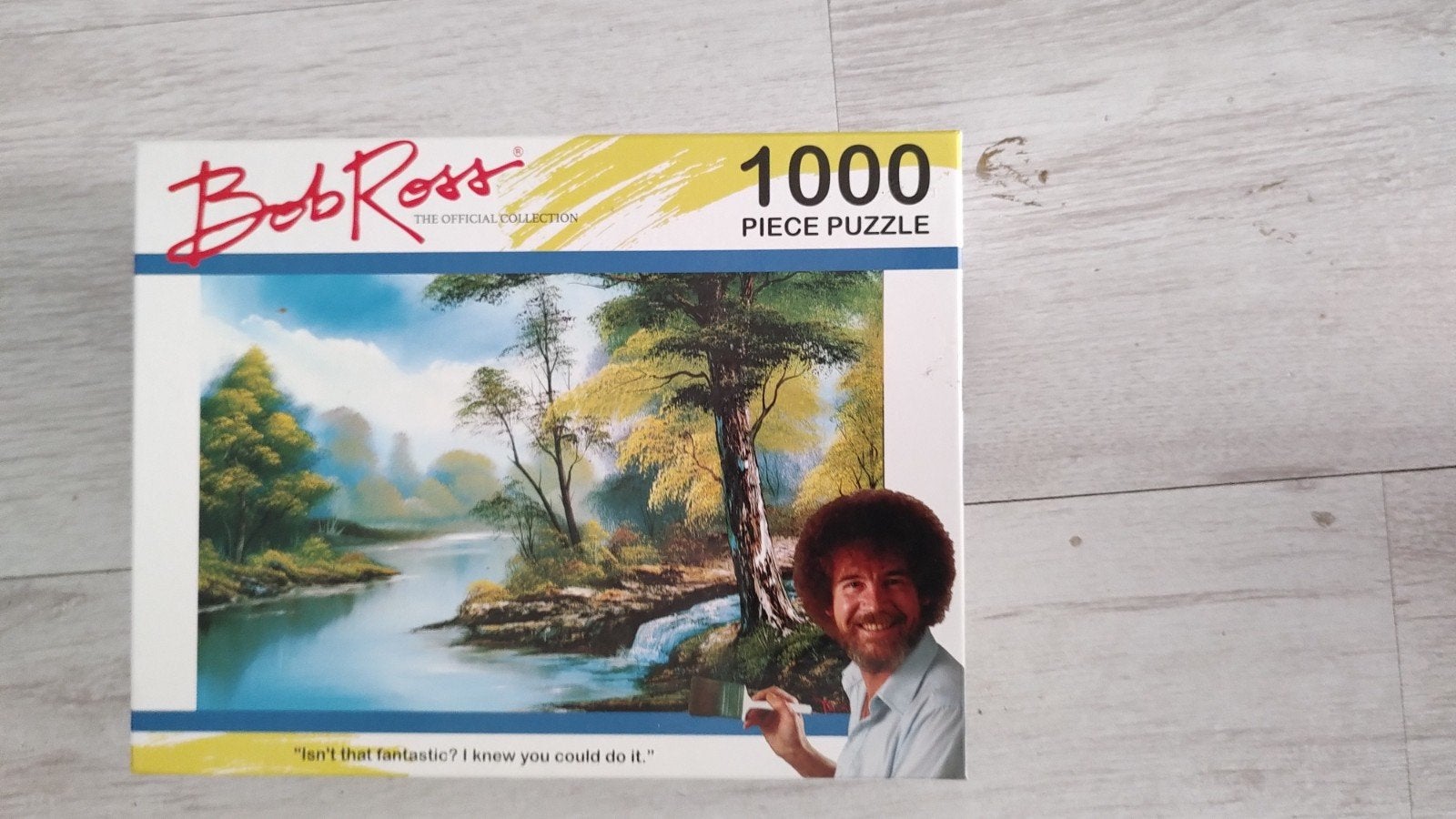 Bob ross  the official 1000 piece puzzle Didam, Ophalen of Verzenden, Zo goed als nieuw