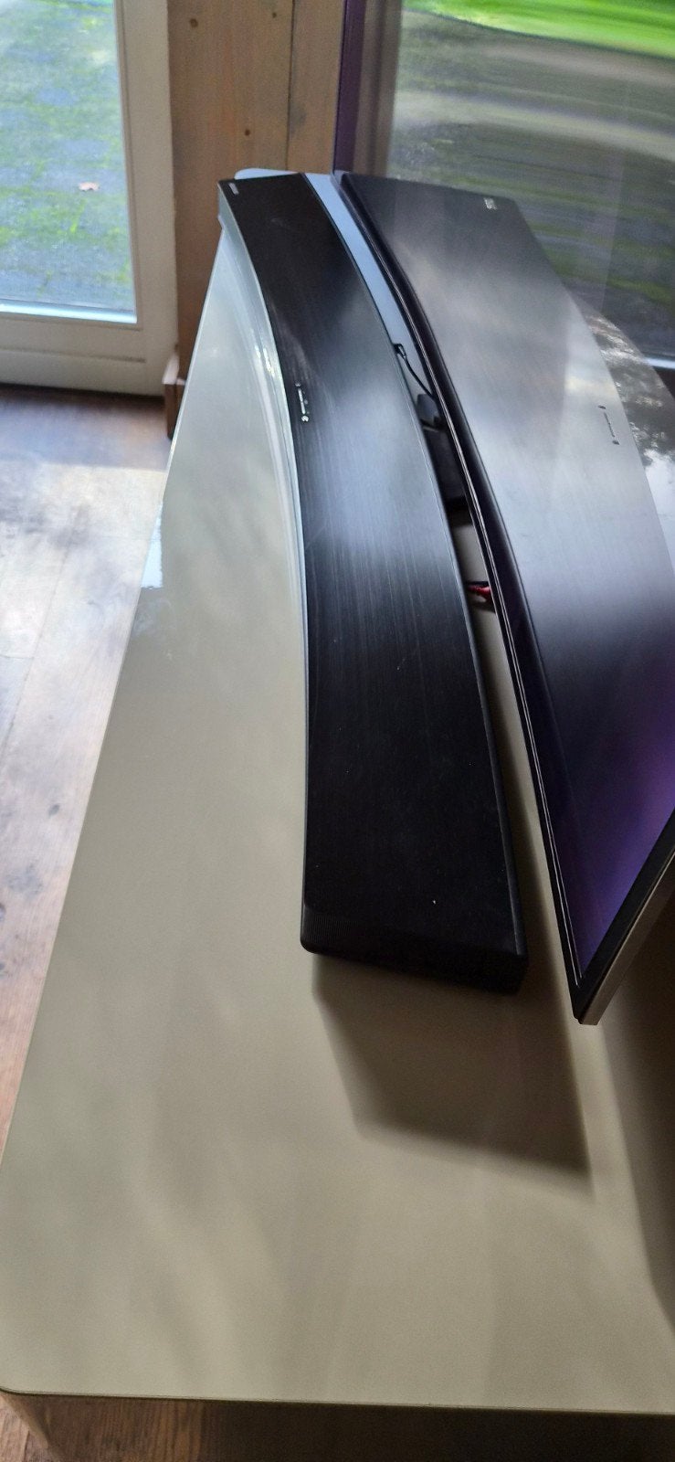 Samsung Curved Smart TV 55 inch met Soundbar, Ophalen, 100 cm of meer, Samsung, Smart TV