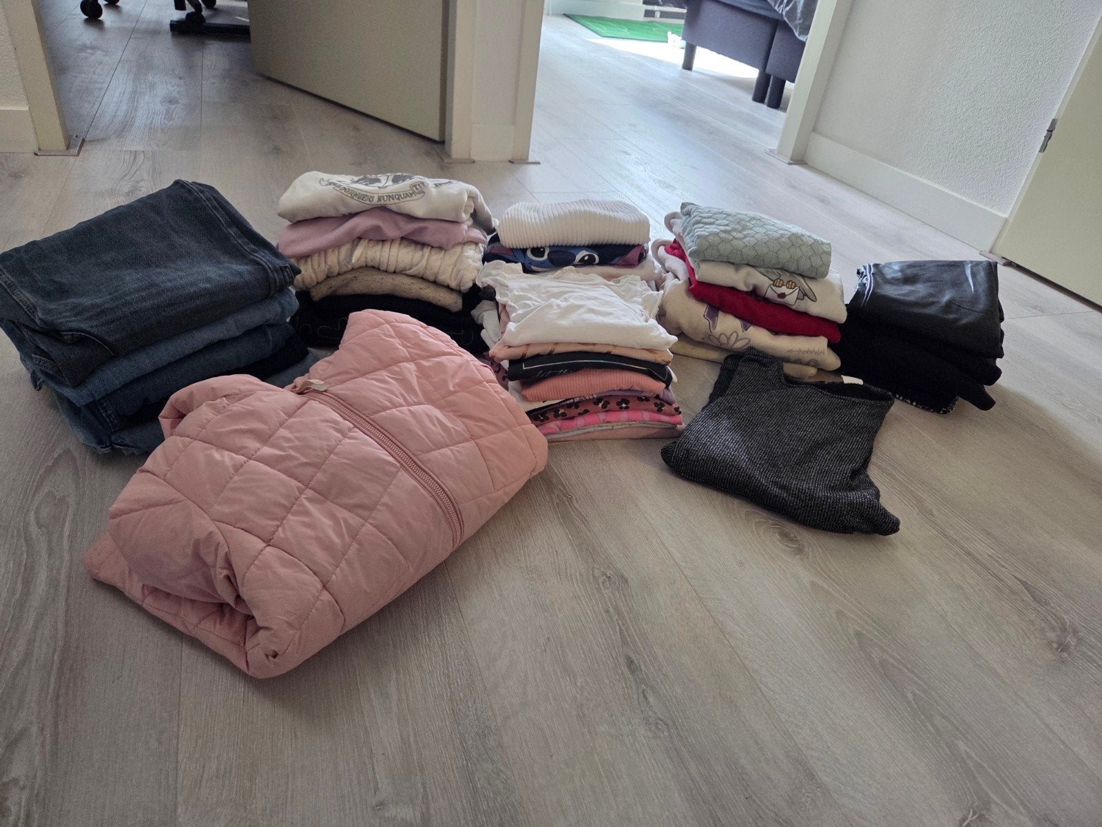 Kledingpakket 41 stuks maat 152/158, Ophalen of Verzenden, Gebruikt, Maat 152