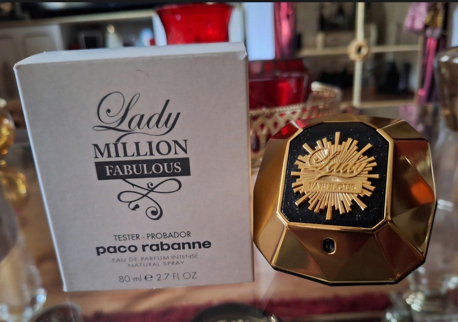 Paco Rabanne Lady Million Fabulous Eau de Parfum Intense, Sieraden, Tassen en Uiterlijk, Verzenden, Gebruikt