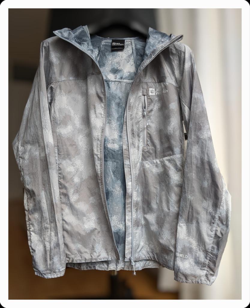 Jack Wolfskin jas_Superlight Windbreaker_nieuw!, Nieuw, Grijs, Jack Wolfskin, Verzenden