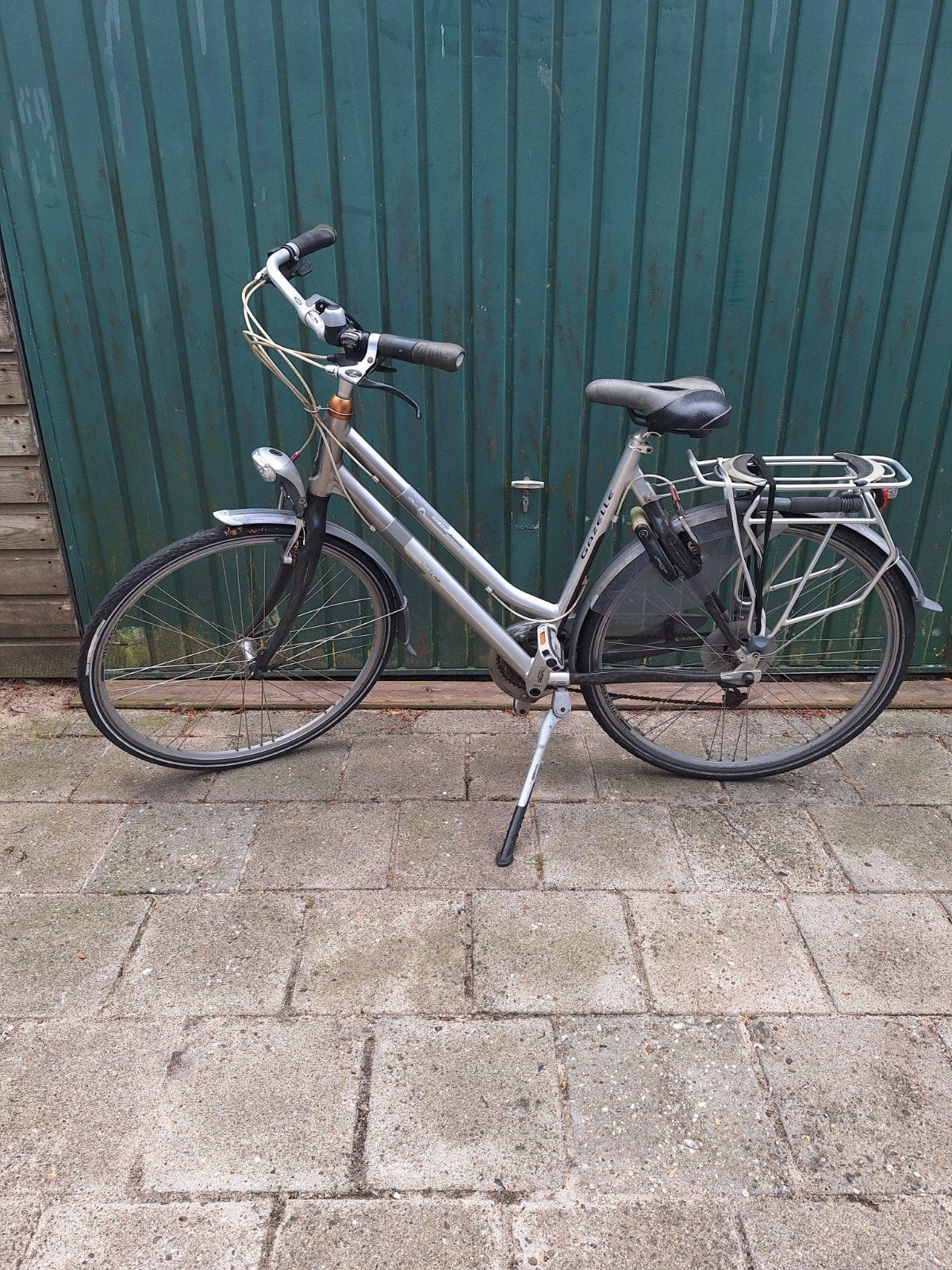 Nette Gazelle damesfiets met 27 versnellingen, Ophalen, Velgrem, Versnellingen, Gazelle