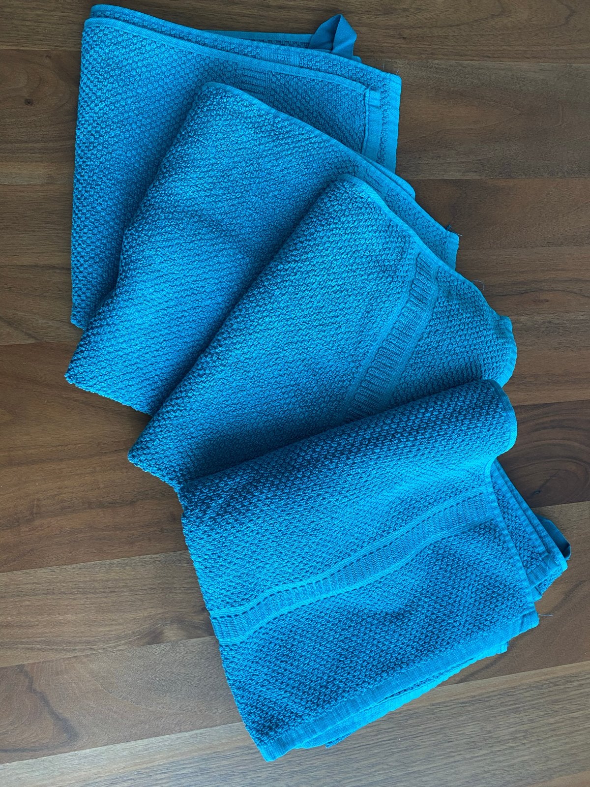 IKEA FRAJEN Handdoeken - Turquoise (3stuks), Ophalen of Verzenden, Gebruikt, Overige kleuren, Handdoek