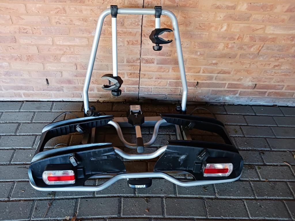 Thule Fietsendrager EP 916 (op trekhaak), Auto diversen, Fietsendragers, Gebruikt, Trekhaakdrager, 2 fietsen, Elektrische fiets