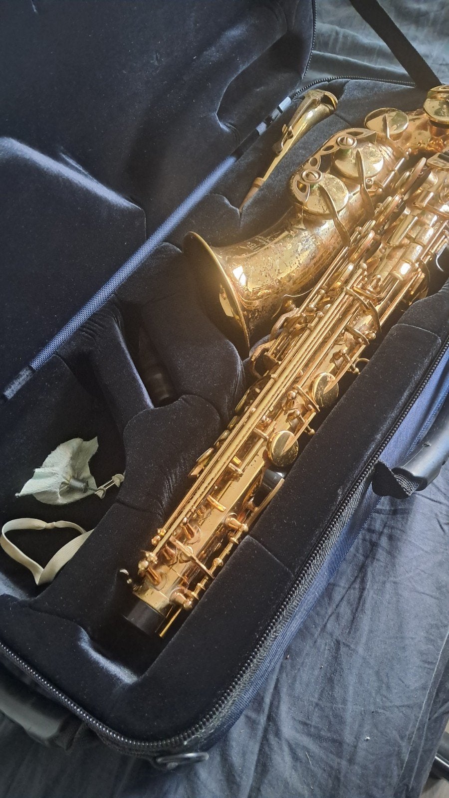 Jupiter Alt Saxofoon met Koffer - Gebruikt, Verzenden, Gebruikt, Alt, Met koffer