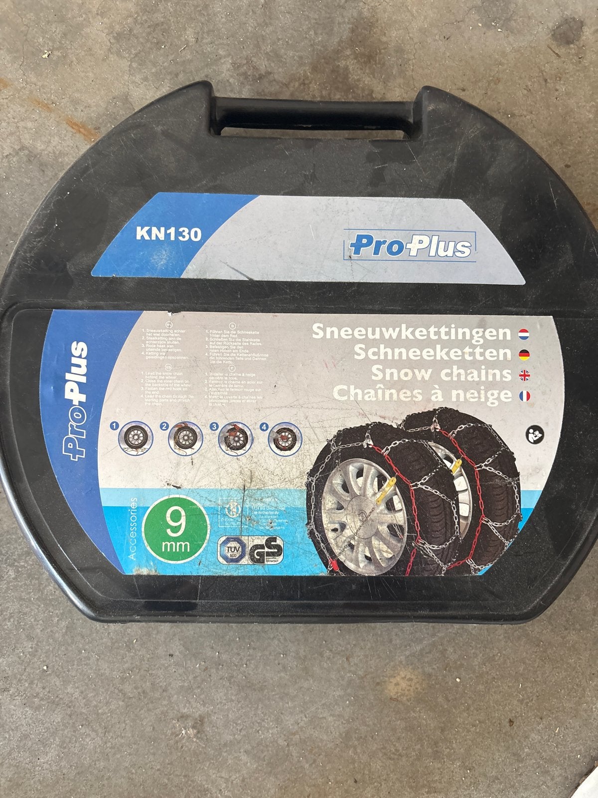 Pro-Plus KN130 Sneeuwkettingen - Nieuwstaat, Auto diversen, Sneeuwkettingen, Ophalen of Verzenden, Zo goed als nieuw