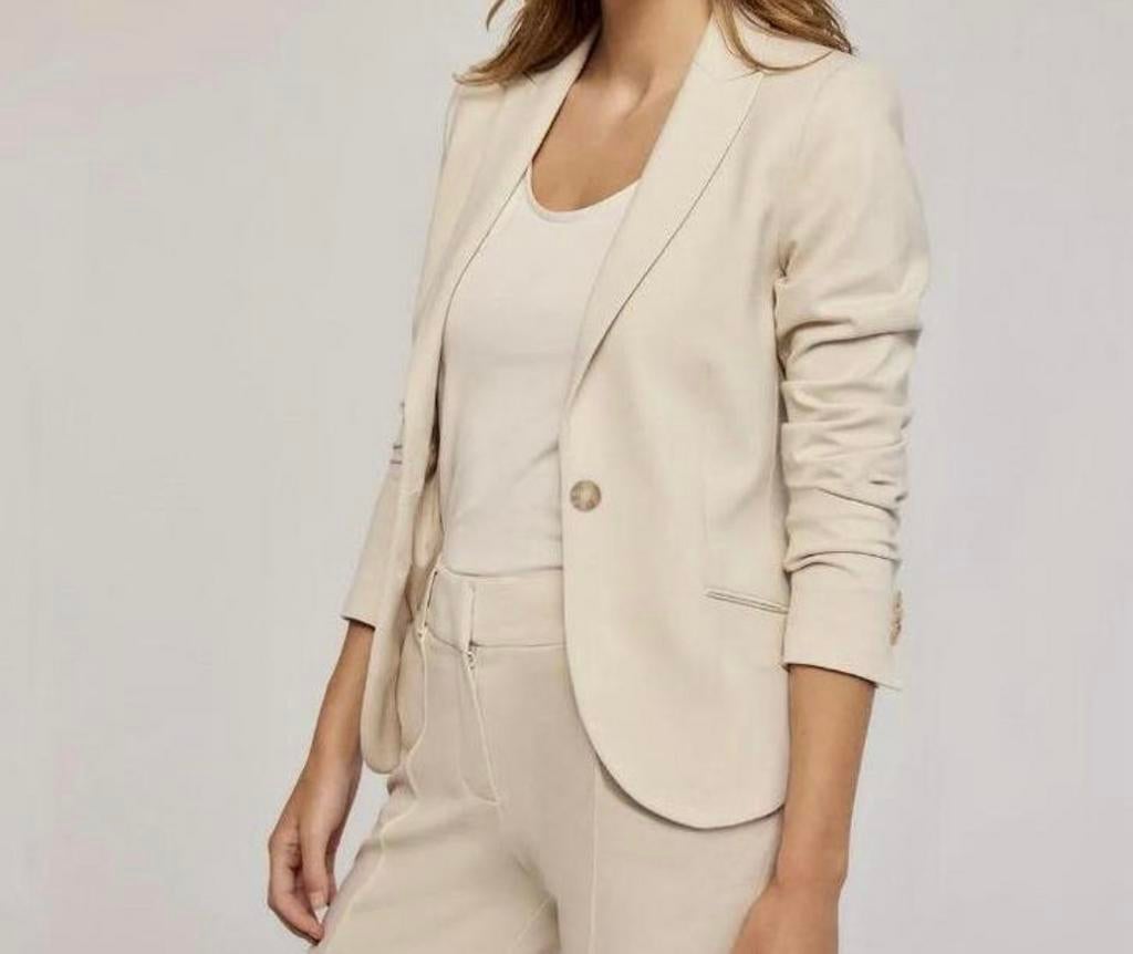 Beaumont blazer beige/clay maat 40, Kleding | Dames, Ophalen of Verzenden, Zo goed als nieuw, Maat 38/40 (M), Beige
