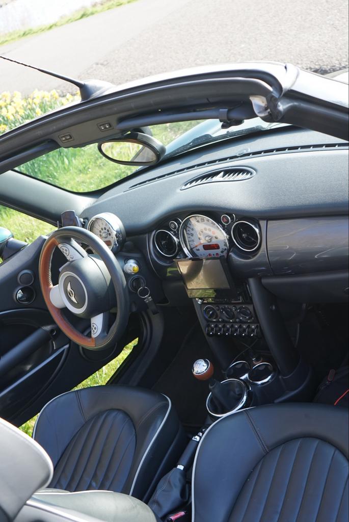 Mini 1.6 16V Cooper S Cabrio 2008, Auto's, Mini, Voorwielaandrijving, 4 cilinders, Cabriolet, 4 stoelen