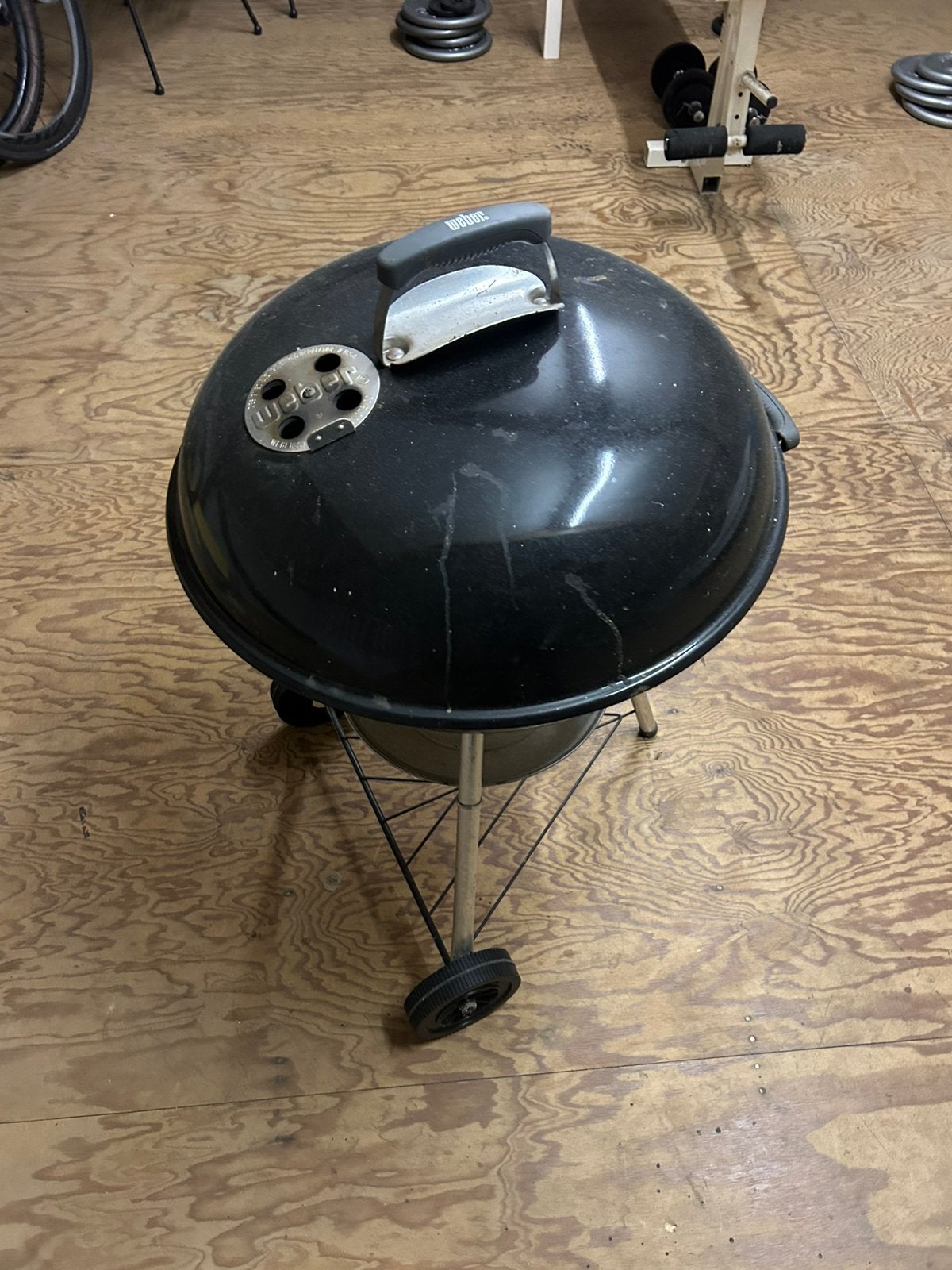 Barbecue, Ophalen, Gebruikt, Met accessoires