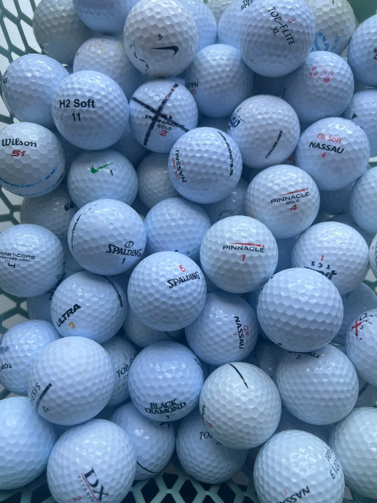 INCL. Verzendkosten 200 gebruikte golfballen goede kwaliteit, Ophalen of Verzenden, Zo goed als nieuw, Bal(len)