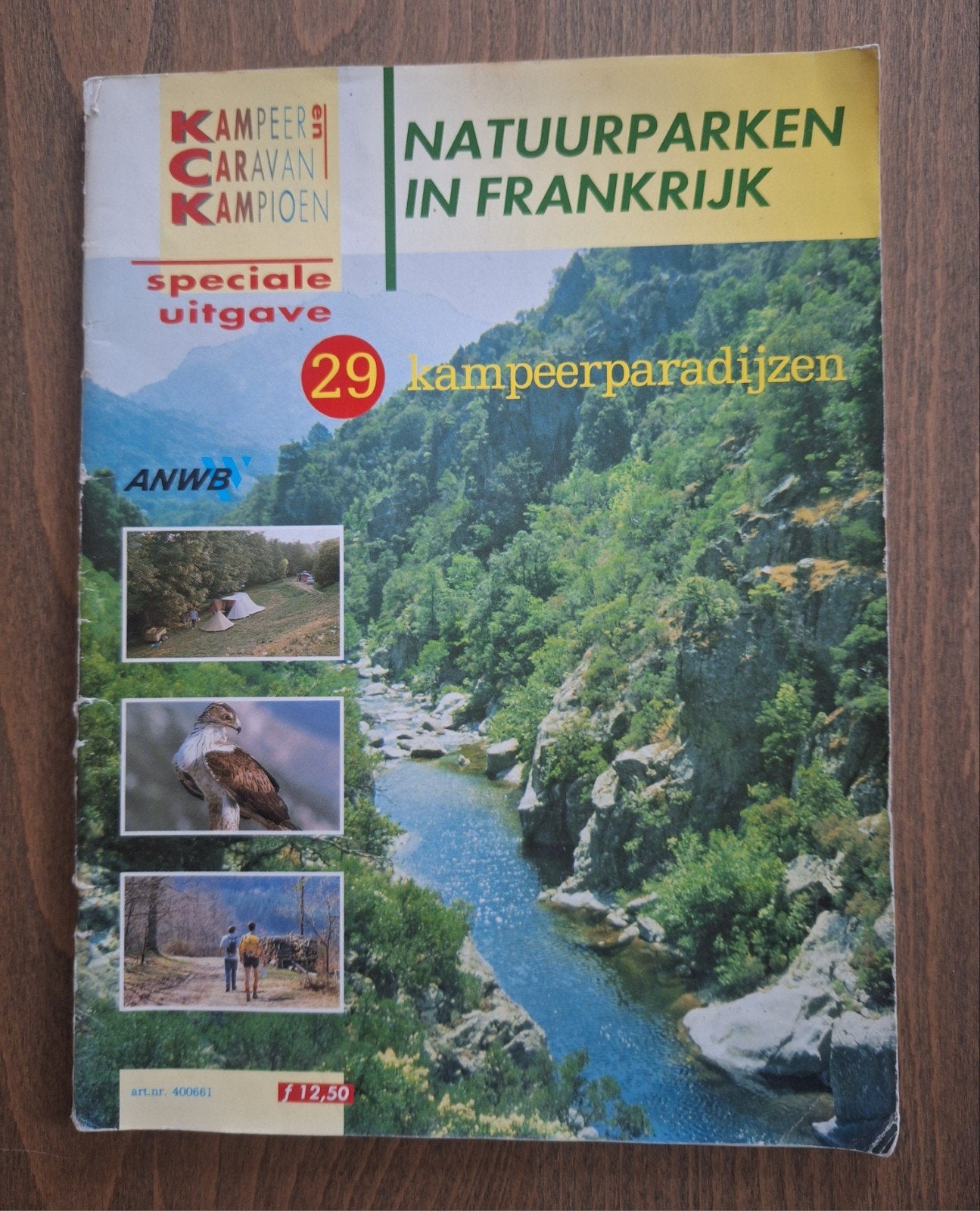 Natuurparken in Frankrijk - KCK speciale uitgave - ANWB, Gelezen, Europa, Ophalen of Verzenden, Campinggids