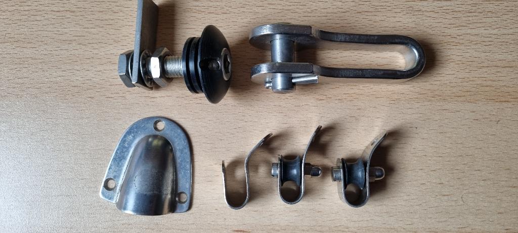 Zeilboot / Motorboot onderdelen ( RVS), Watersport en Boten, Ophalen of Verzenden, Gebruikt, Onderhoud en Reparatie