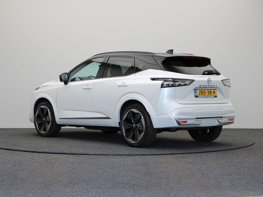 Nissan Qashqai 158pk MHEV Xtronic N-Design | Pilot Assist |, Auto's, Nissan, Euro 6, 4 cilinders, Wit, 1365 kg