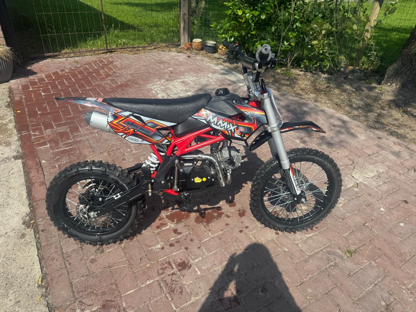 125cc Crossmotor - Maximaal 3 Draaiuren, Ophalen of Verzenden, Zo goed als nieuw, Overige merken