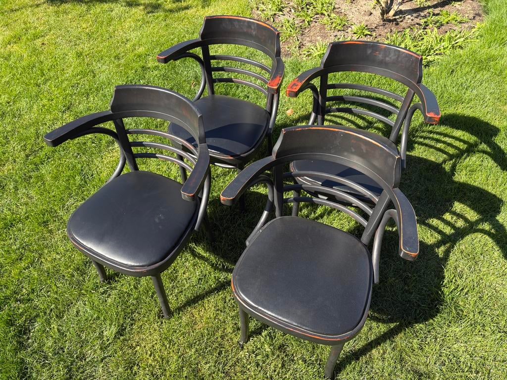 Caféstoelen, Ophalen, Gebruikt, Hout
