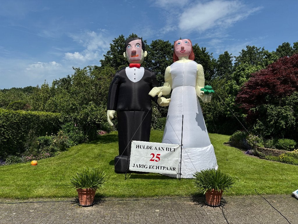 Heel grote opblaasbare Sarah en Abraham, Ophalen, Zo goed als nieuw, Abraham of Sarah