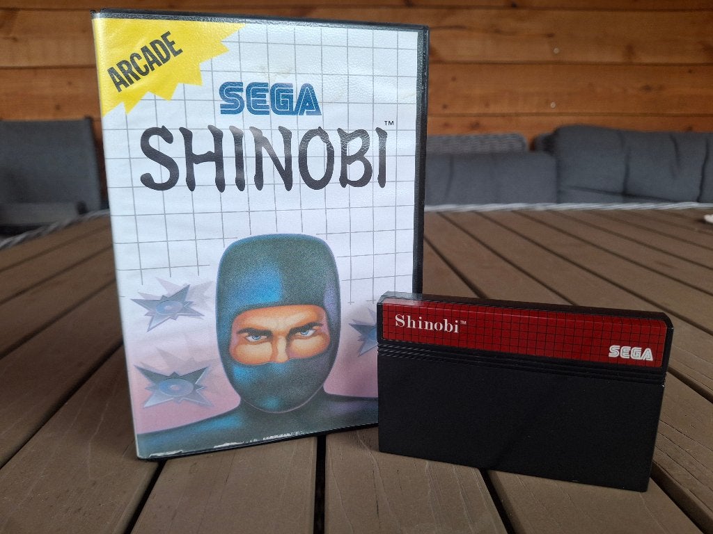 Sega Master System Shinobi, Avontuur en Actie, Gebruikt, 1 speler, Eén computer