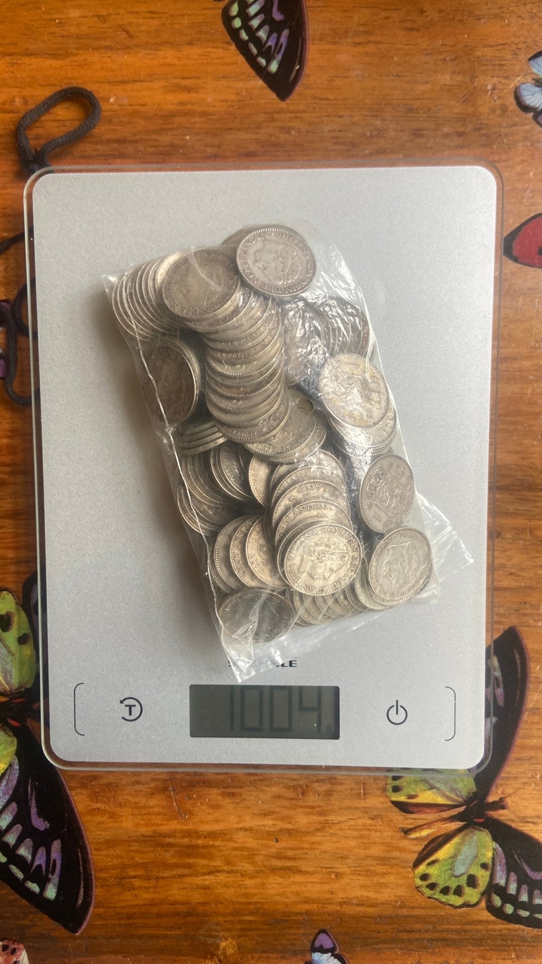 1 kilo zilveren juliana munten, Ophalen, Koningin Juliana