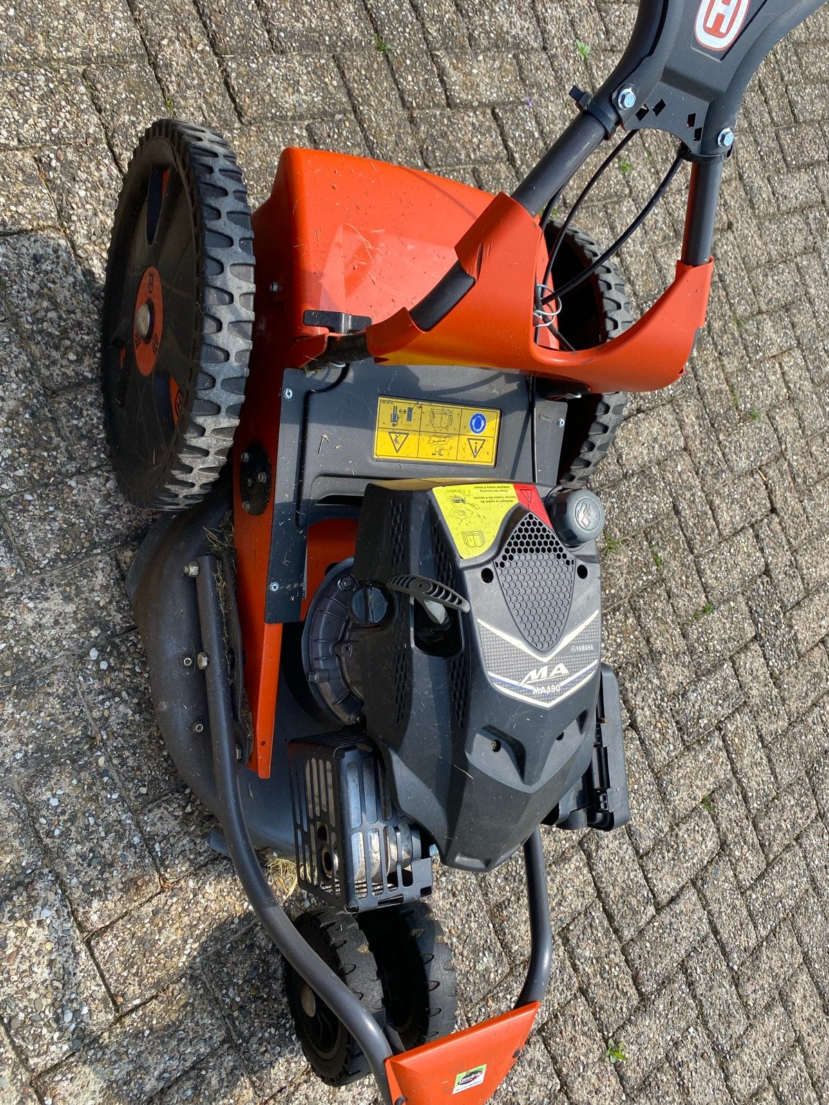 Krachtige husqvarna ruw terrein maaier met yamaha motor zgan, Ophalen, Cirkelmaaier, Gebruikt, Benzine-grasmaaier