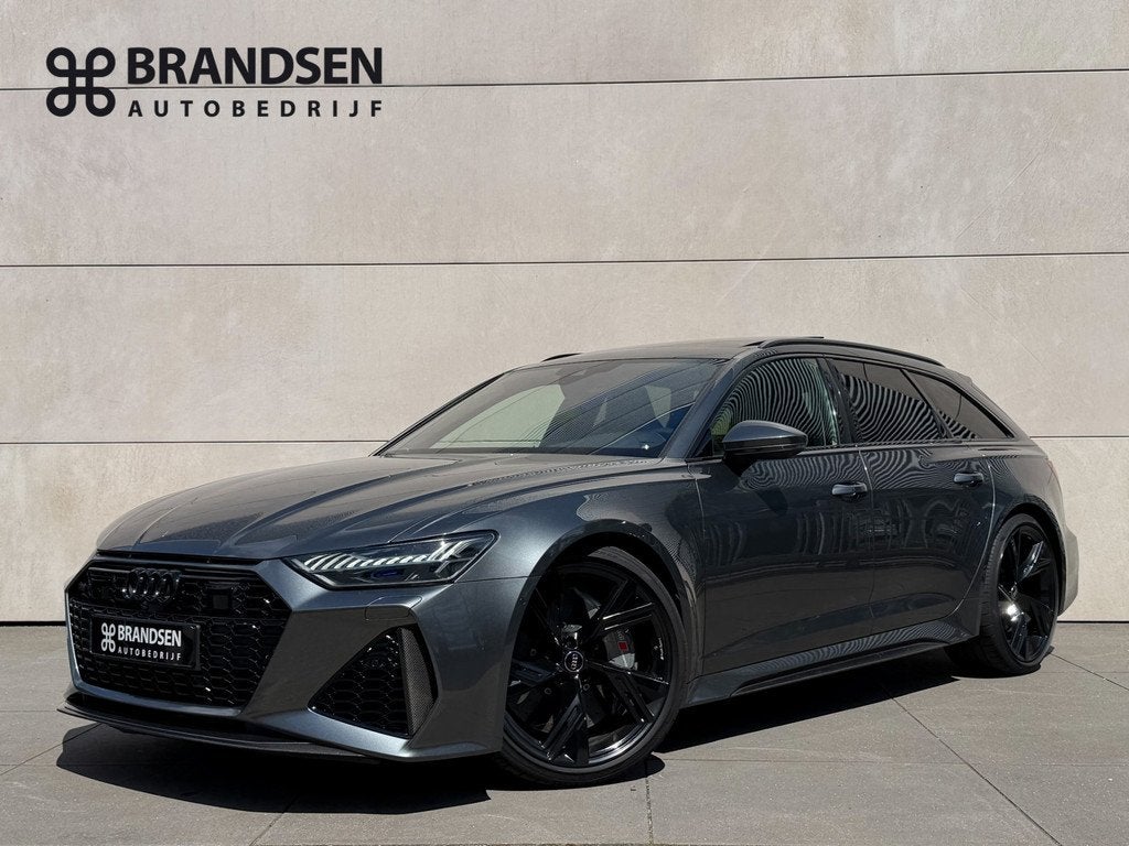 Audi A6 Avant RS 6 TFSI quattro Dynamic+-4Wielstr-B&O Advanc, Auto's, Audi, Automaat, Gebruikt, Met garantie (alle), 600 pk