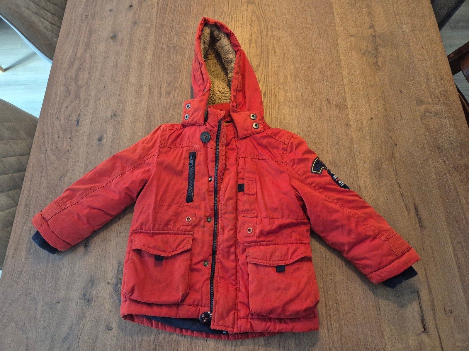 Winterjas rood maat 98, Ophalen, Jongen, Jas, Palomino