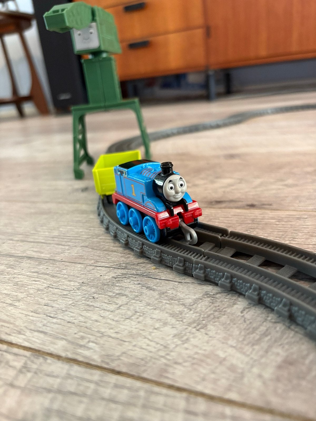 Thomas de Trein speelset met rails en accessoires, Verzenden, Gebruikt