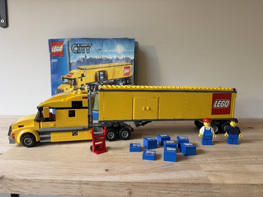 LEGO City - 3221 - LEGO Truck, City, Lego, Ophalen of Verzenden, Complete set