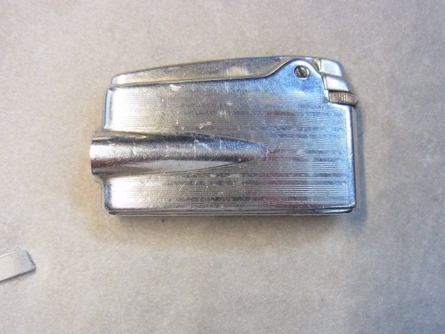 Vintage ronson aansteker Varflame, Verzenden, Gebruikt, Aansteker