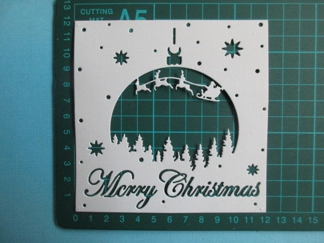 KERST set oplegkaartjes 4 stuks, Ophalen of Verzenden, Nieuw, Kerst, Blanco kaart of Basiskaart