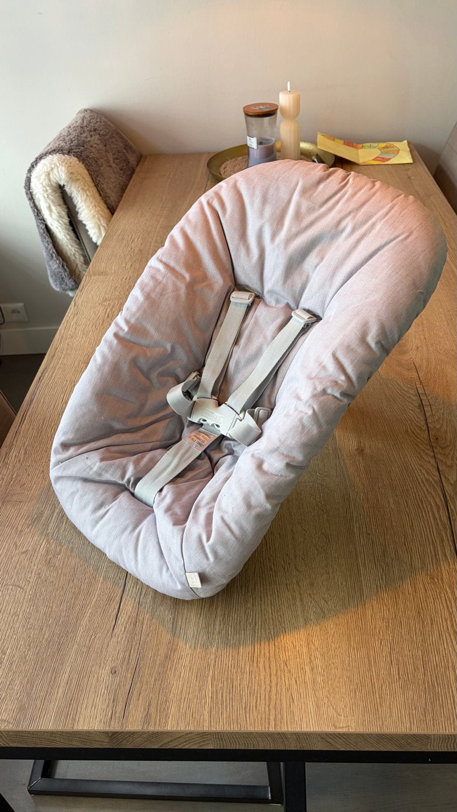 Stokke Tripp Trapp Newborn Set - Goede staat, Ophalen of Verzenden, Zo goed als nieuw, Overige typen, Gordel(s)