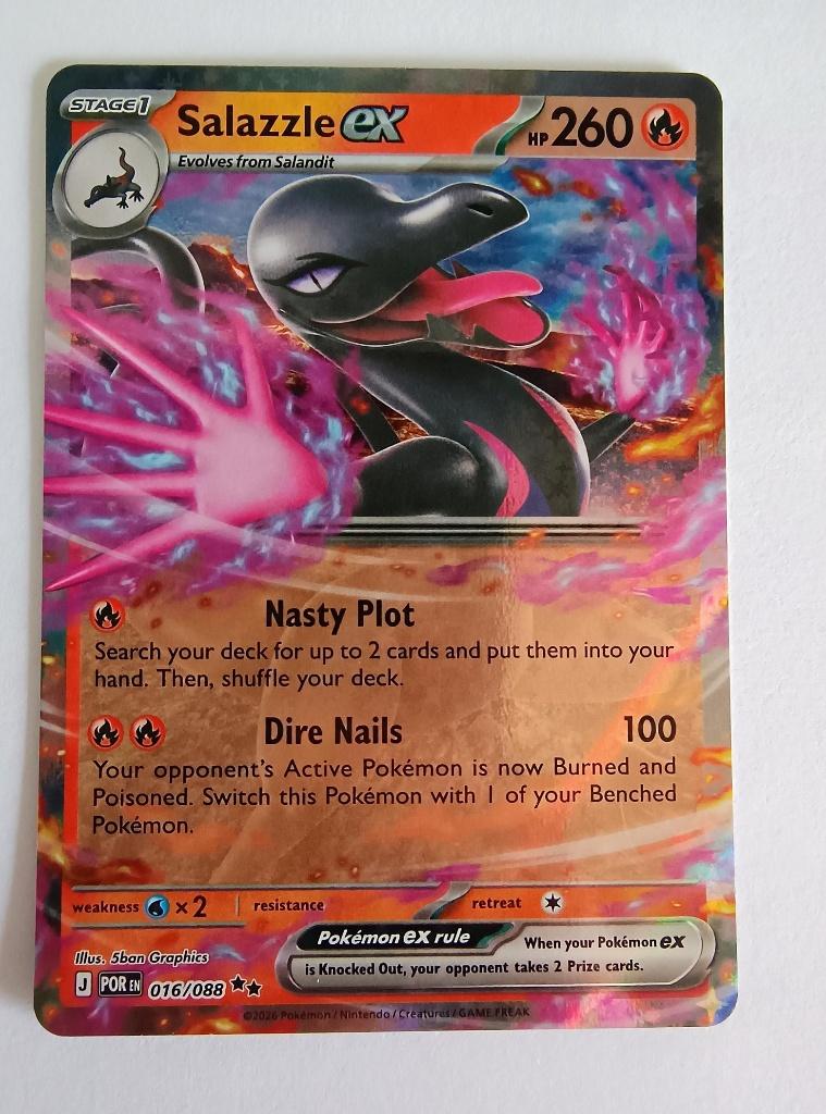 Salazzle EX 016/088 (Perfect Order), Ophalen of Verzenden, Zo goed als nieuw, Losse kaart
