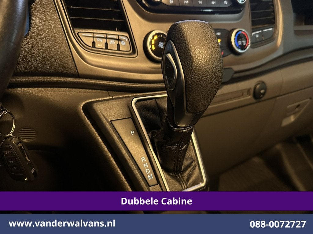 Ford Transit Custom 2.0 TDCI 170pk Automaat L2H1 Dubbele Cab, Auto's, 4 cilinders, 2000 kg, Bedrijf, Diesel