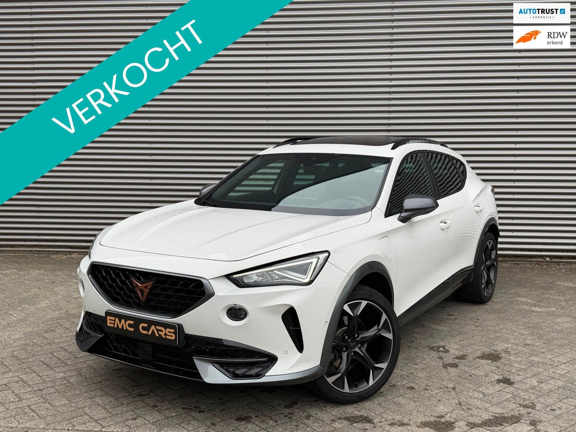 CUPRA Formentor 1.4 e-Hybrid VZ l PANO I MEMORY I 245 PK, Auto's, Automaat, Gebruikt, Zwart, Formentor