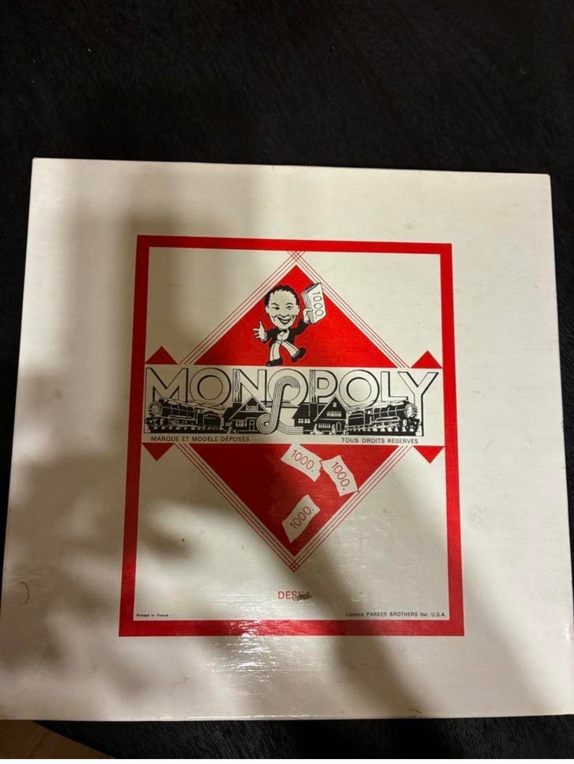 Monopoly - Franse editie - Compleet spel, Hobby en Vrije tijd, Gezelschapsspellen | Bordspellen, Drie of vier spelers, Ophalen of Verzenden