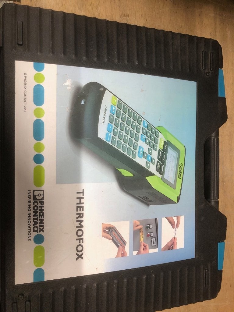 Phoenix Printer Thermofox set Label printer, Computers en Software, Ophalen of Verzenden, Gebruikt, Printer