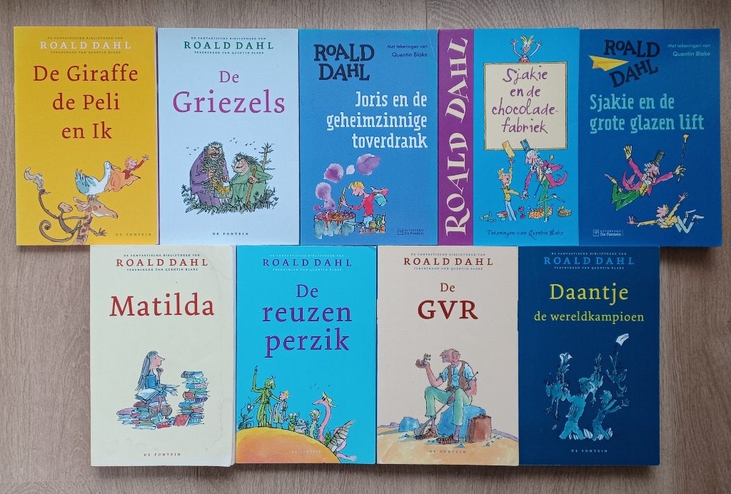 Roald Dahl, Ophalen, Roald Dahl., Fictie algemeen