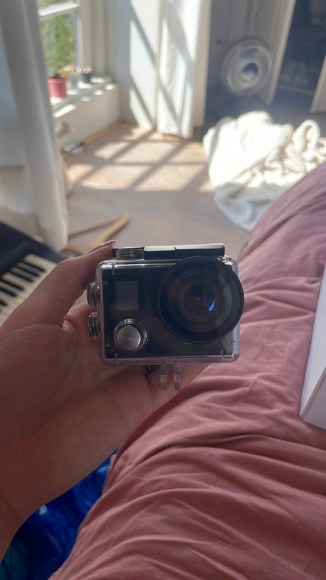 Actioncam Salora ACE700, Audio, Tv en Foto, Actiecamera's, Ophalen, Zo goed als nieuw, Overige merken