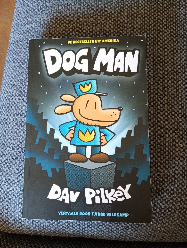 Dog man 1 Dav Pilkey, Fictie algemeen, Ophalen of Verzenden, Zo goed als nieuw, Dav Pilkey